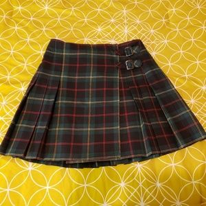 Vintage 90's Plaid Express Skirt sz M